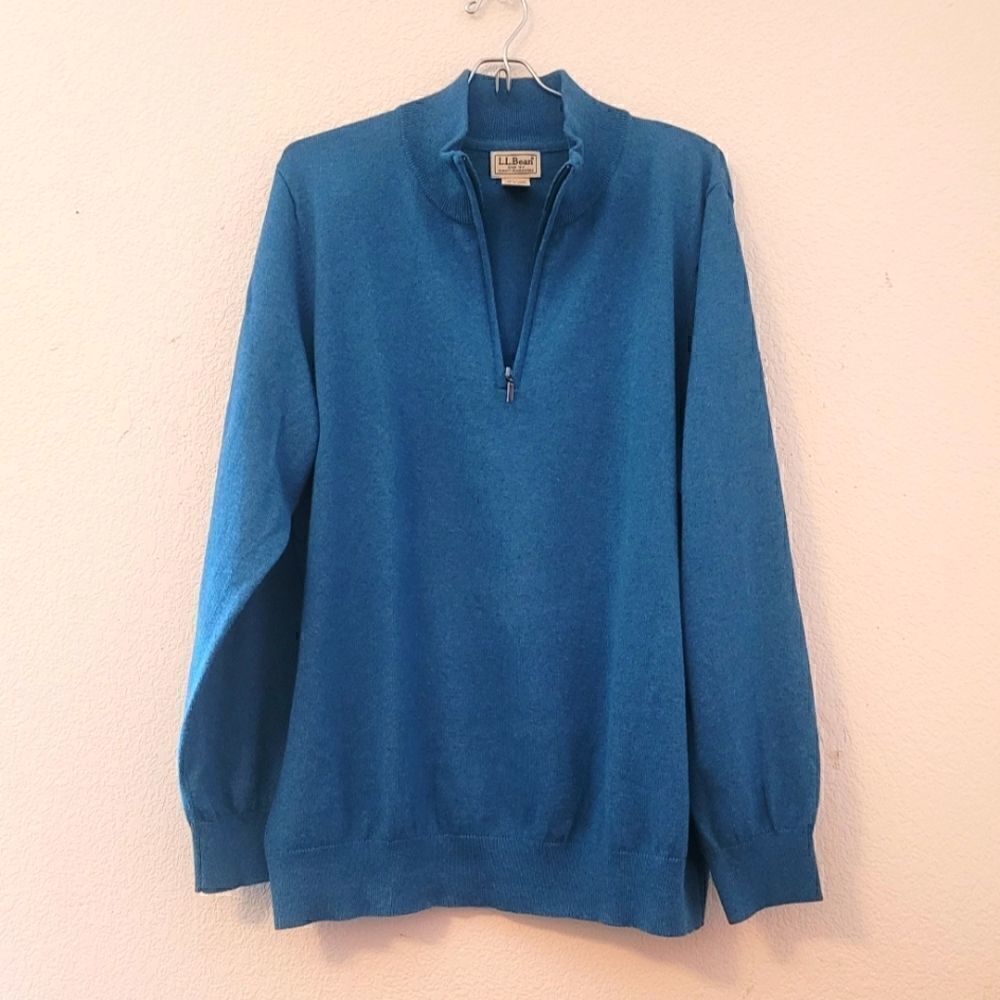 L.L. Bean sweater for men cotton /cashmere